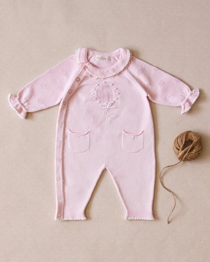 Blossom Balloon Knit Romper