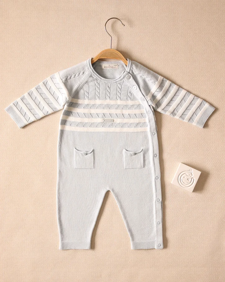 Blue Sky Cable Romper