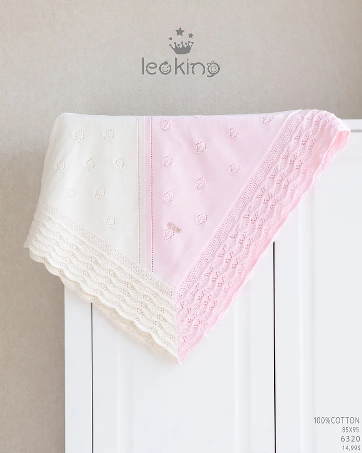 Blush Petal Patchwork Blanket