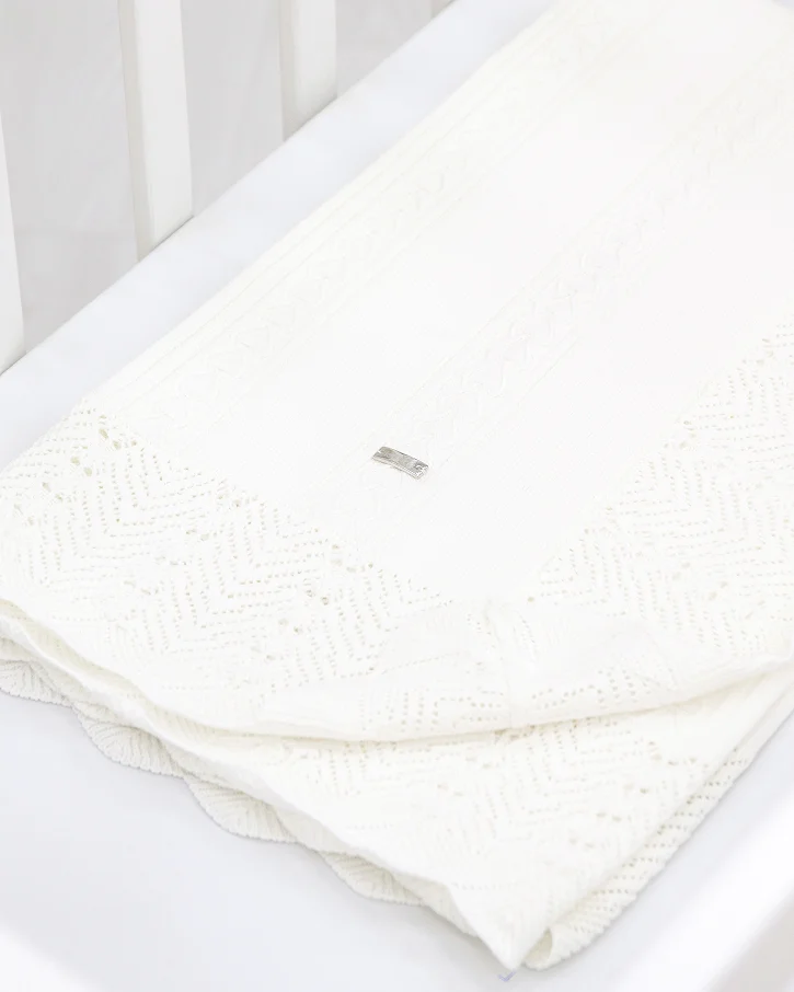 Ivory Lace Dream Blanket