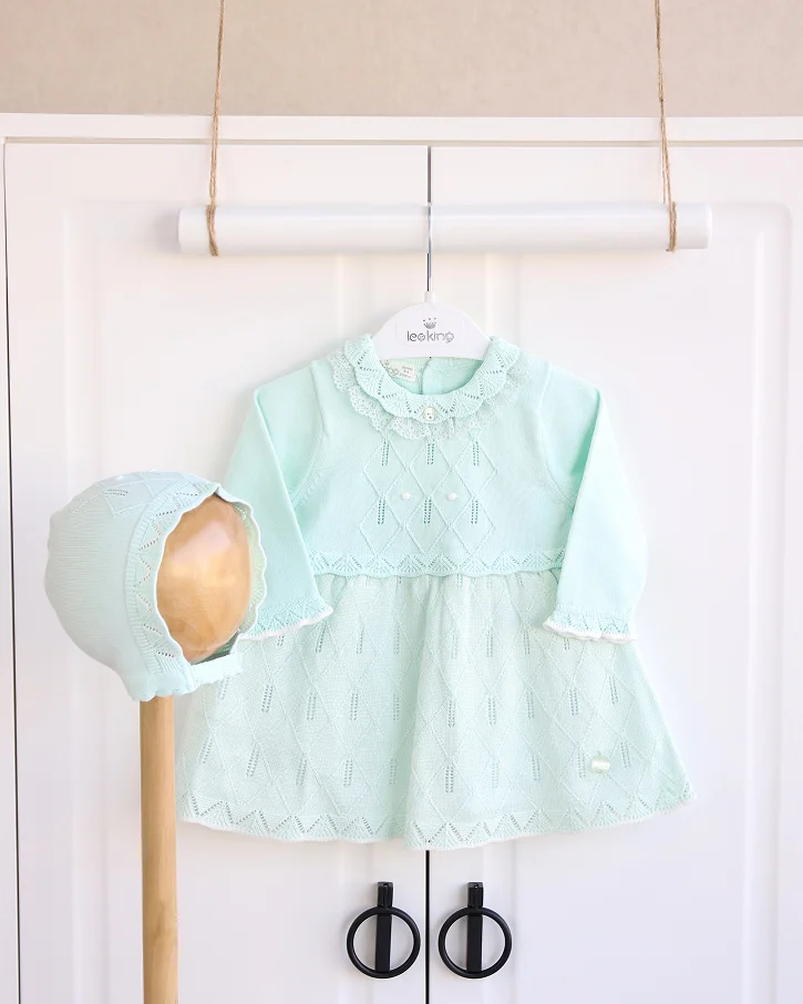 Mint Diamond Party Dress Set