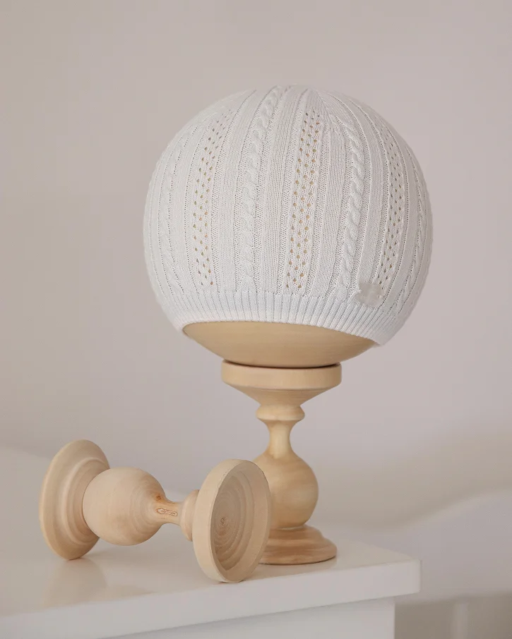 Snowfall Cable Knit Beanie