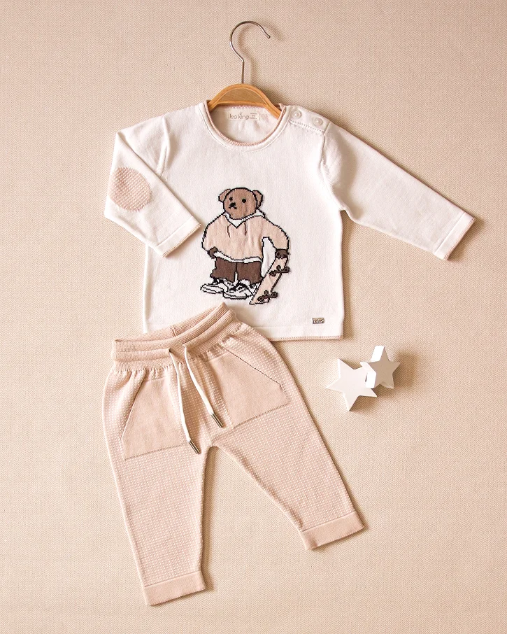 Teddy Skater Sweater & Pants Set