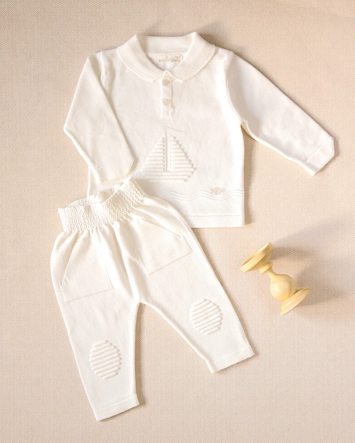 Vanilla Sailboat Polo Set