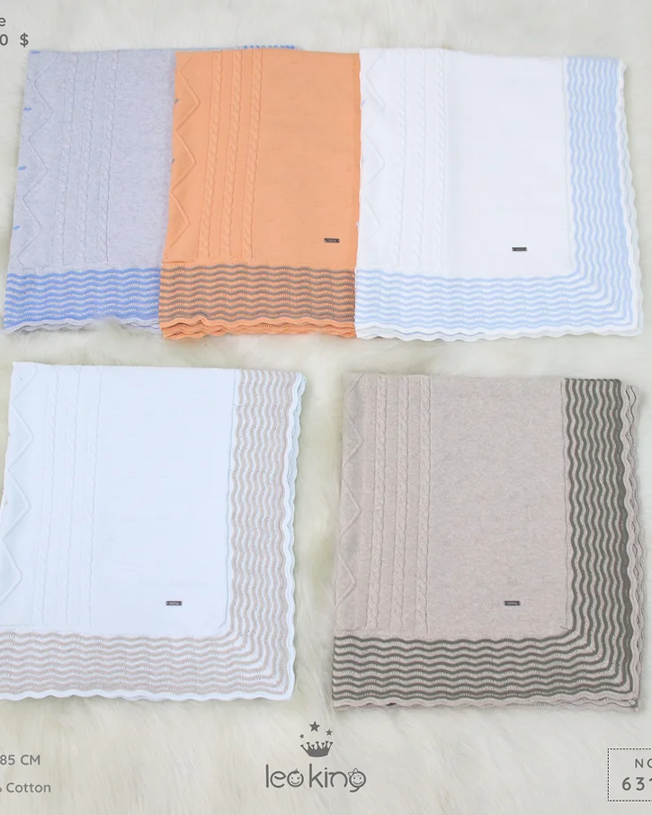 Waves & Whispers Knit Blanket